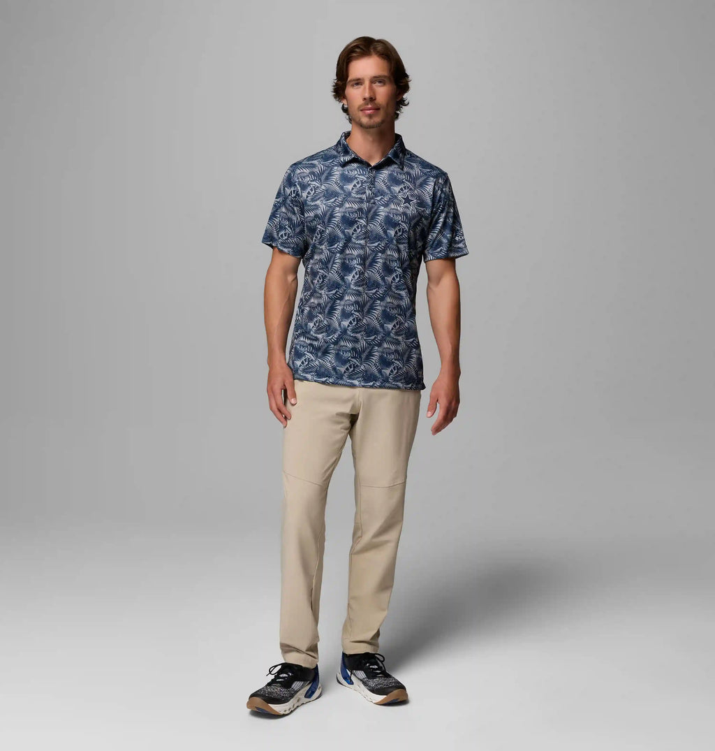 Men's PFG Super Terminal Tackle Polo - Dallas Cowboys