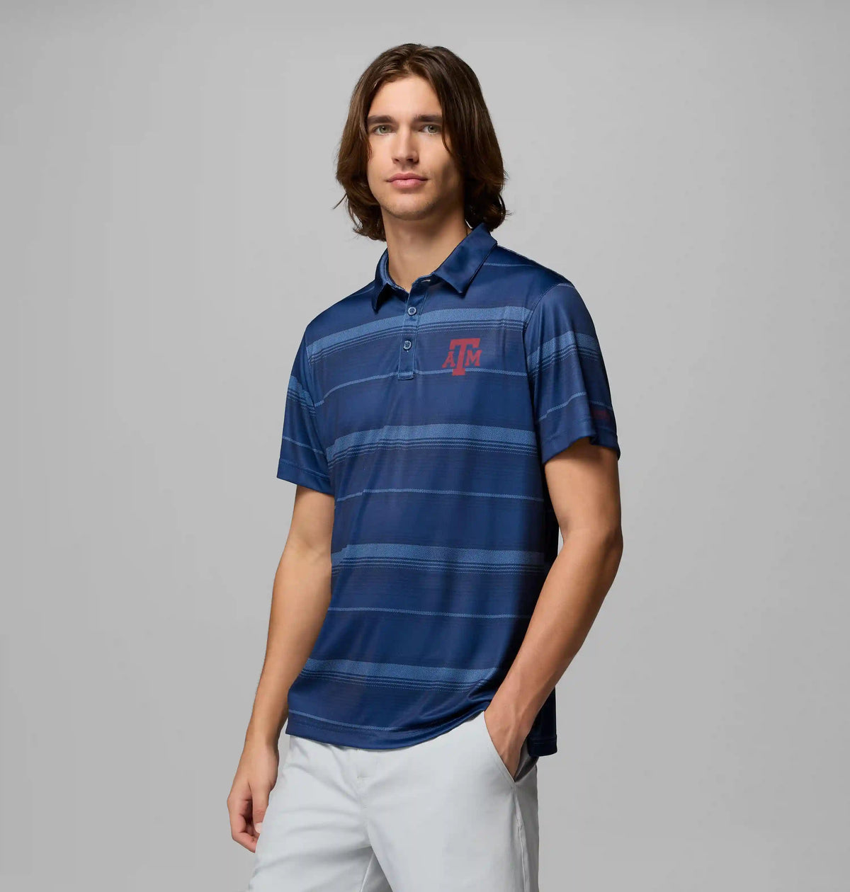 Men's Collegiate PFG Super Terminal Tackle Polo - Texas A&M