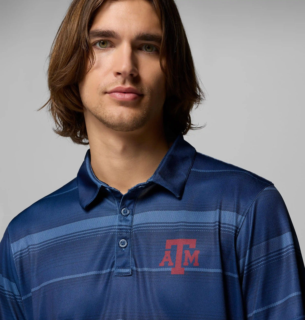 Men's Collegiate PFG Super Terminal Tackle Polo - Texas A&M