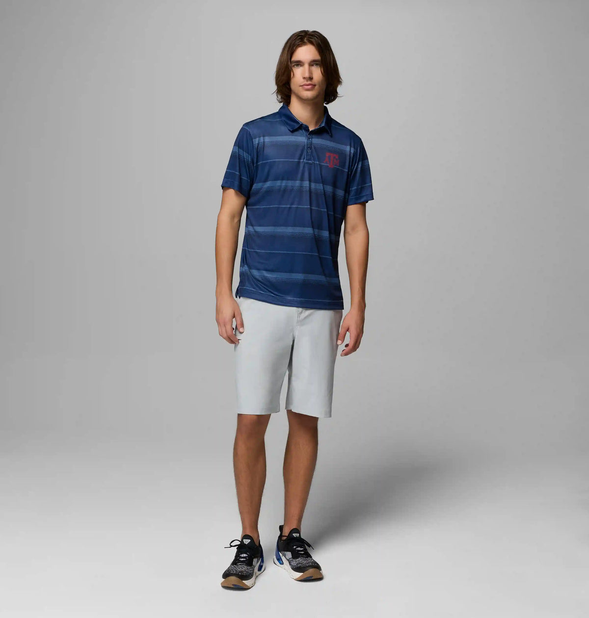 Men's Collegiate PFG Super Terminal Tackle Polo - Texas A&M