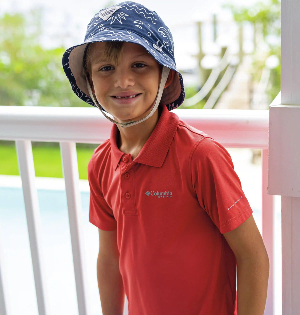 Boys' PFG Slack Tide Polo