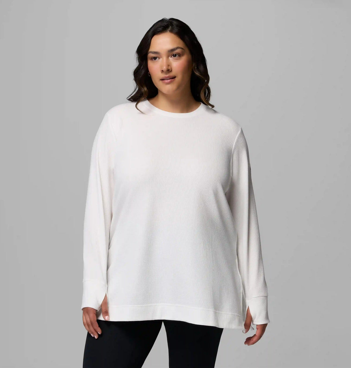 Women's Holly Hideaway Waffle Tunic - Plus Size