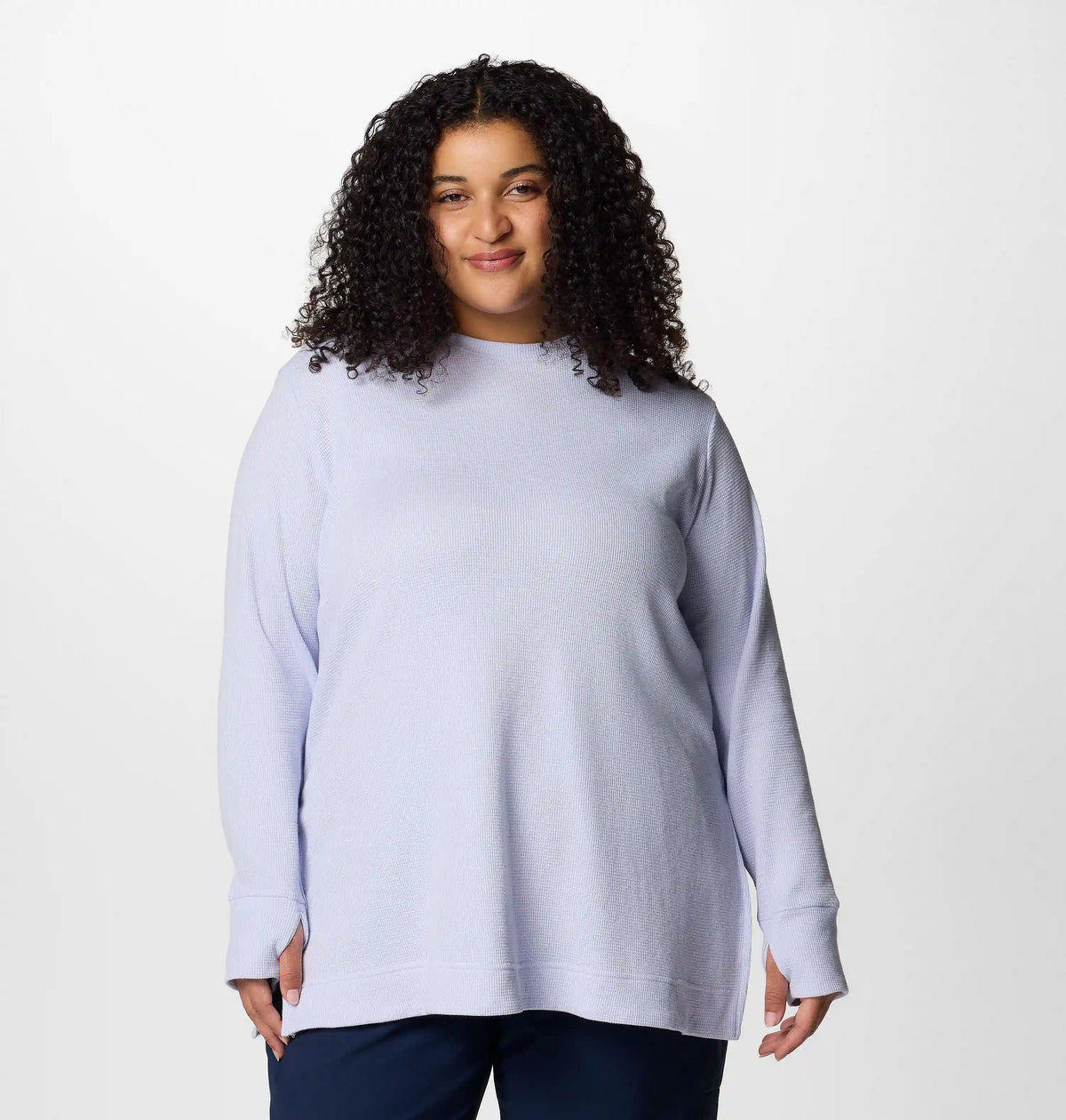 Women's Holly Hideaway Waffle Tunic - Plus Size