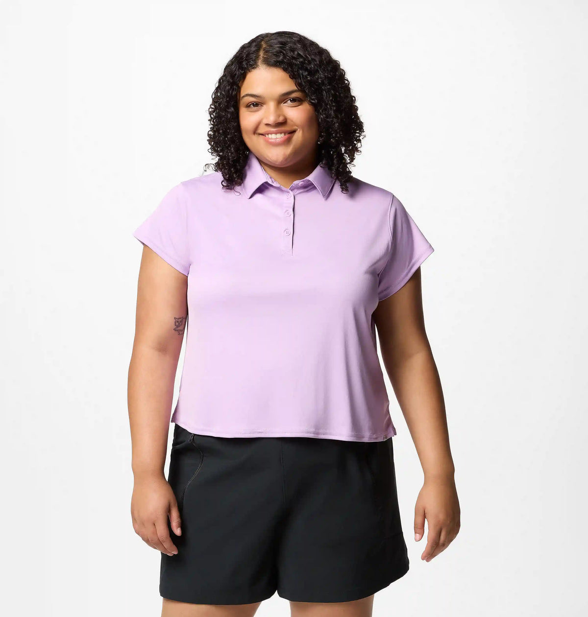 Women's PFG Tidal Tee Short Sleeve Polo - Plus Size