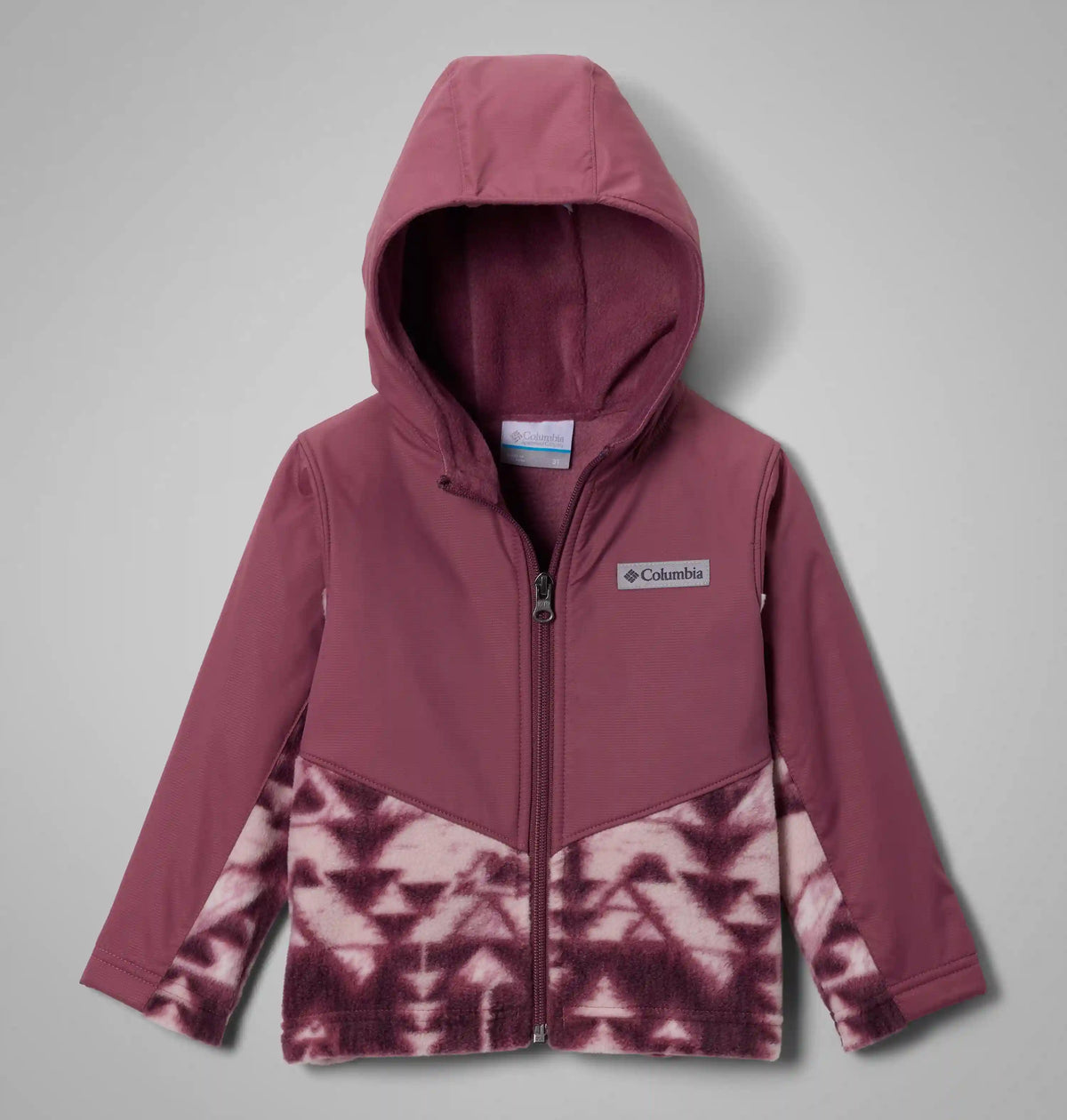 Toddler Steens Mt II Overlay Hooded Fleece Jacket