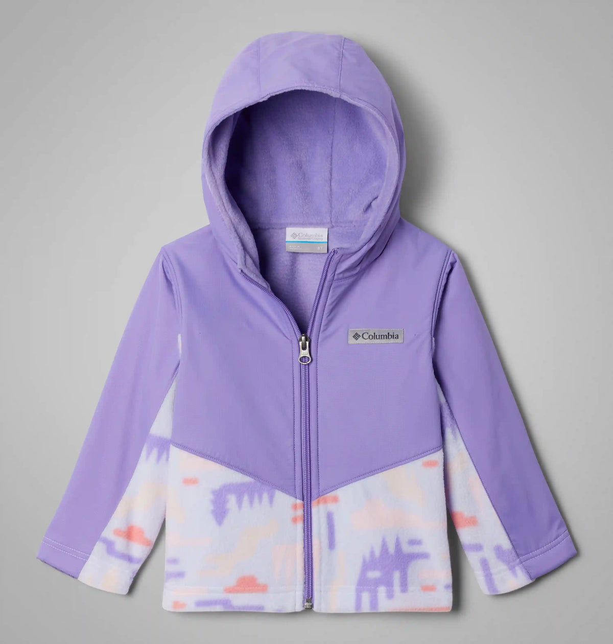 Toddler Steens Mt II Overlay Hooded Fleece Jacket