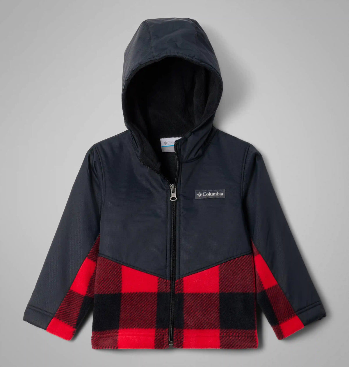 Toddler Steens Mt II Overlay Hooded Fleece Jacket