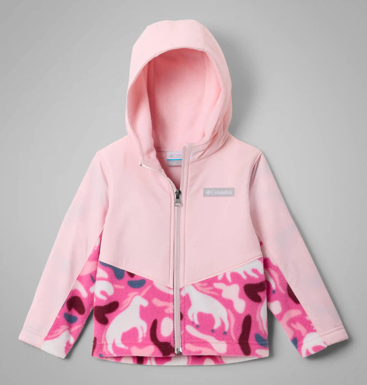 Toddler Steens Mt II Overlay Hooded Fleece Jacket