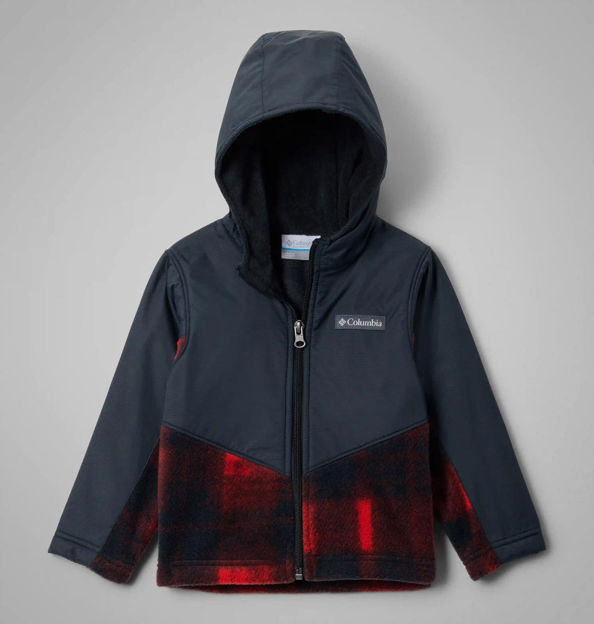 Toddler Steens Mt II Overlay Hooded Fleece Jacket