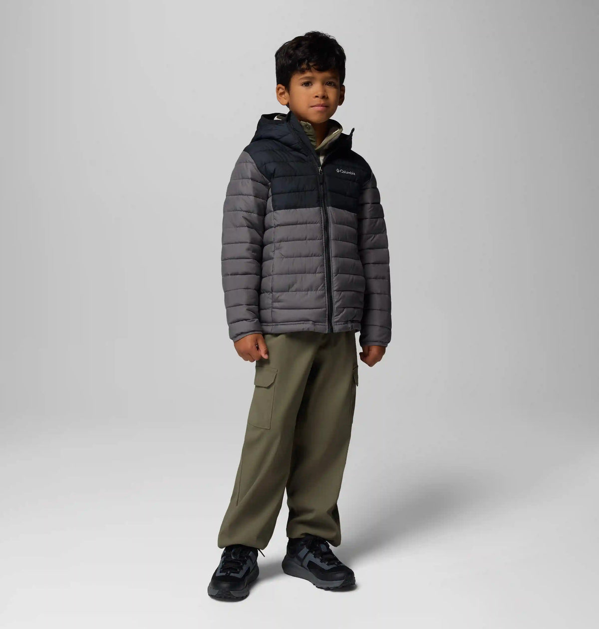 Boys' Powder Lite II Hooded Jacket