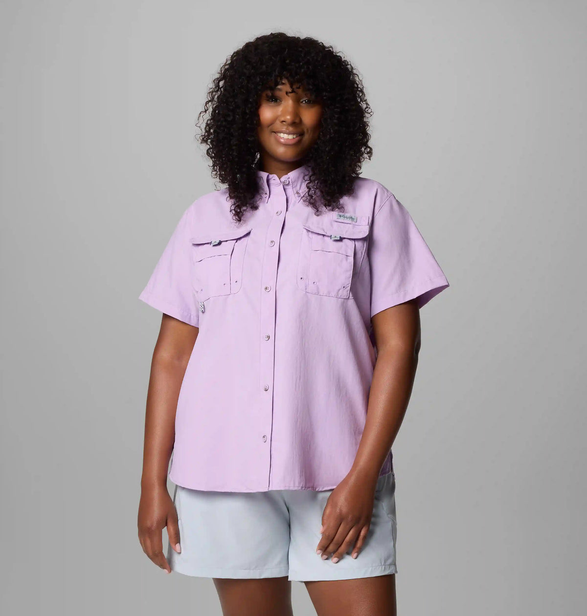Women's PFG Bahama Short Sleeve Shirt - Plus Size