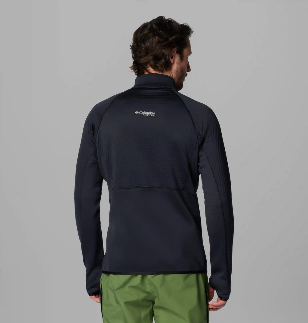 Men's Crystal Leaf Omni-Heat Helix Half Zip Pullover