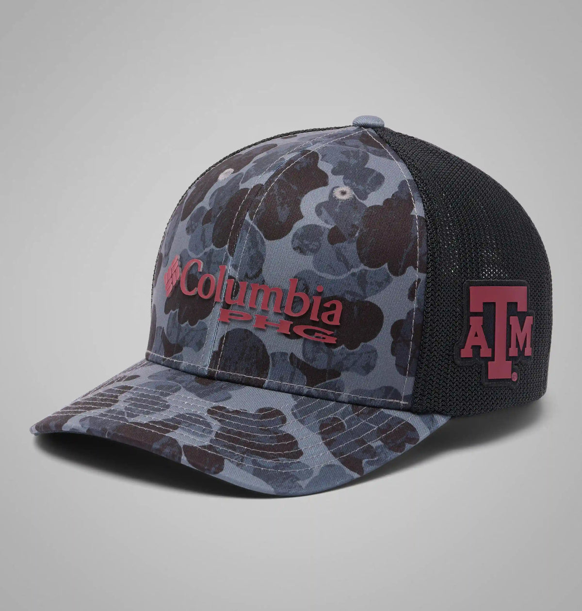 Collegiate PHG Camo Mesh Ball Cap - Texas A&M