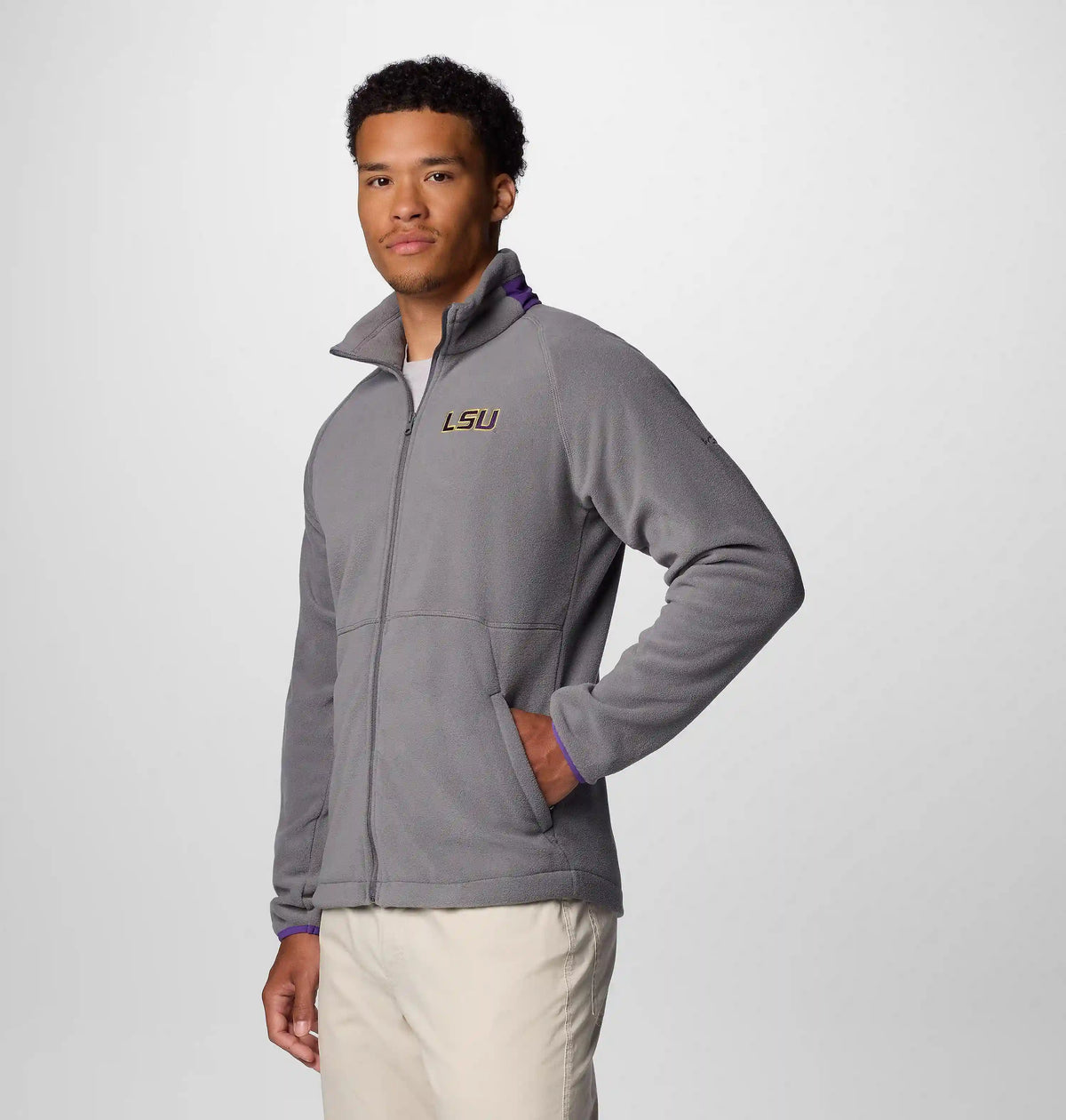 Men's Collegiate Flanker IV Fleece Jacket - LSU