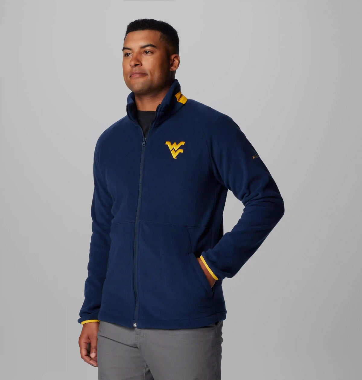 Men's Collegiate Flanker IV Fleece Jacket - West Virginia