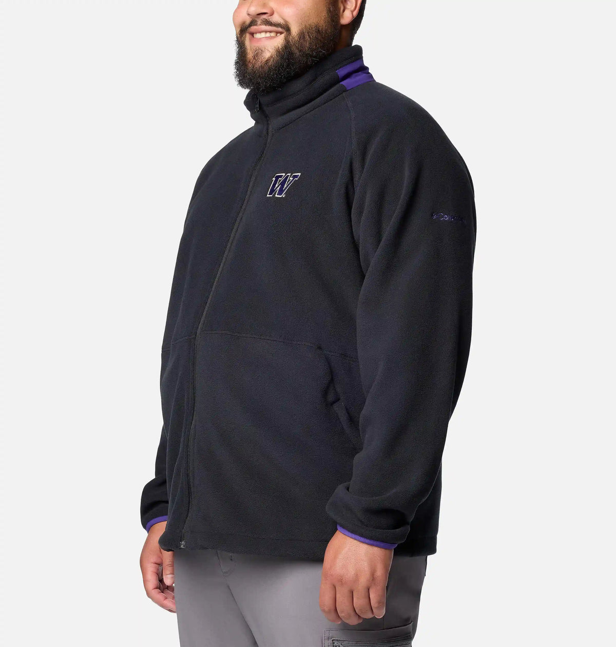 Men's Collegiate Flanker IV Fleece Jacket - Big - Washington