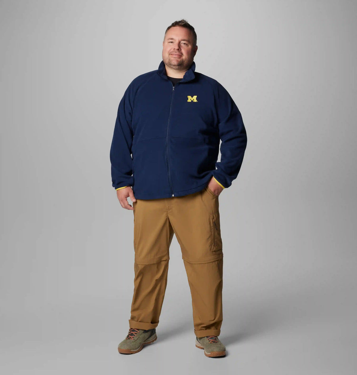 Men's Collegiate Flanker IV Fleece Jacket - Big - Michigan