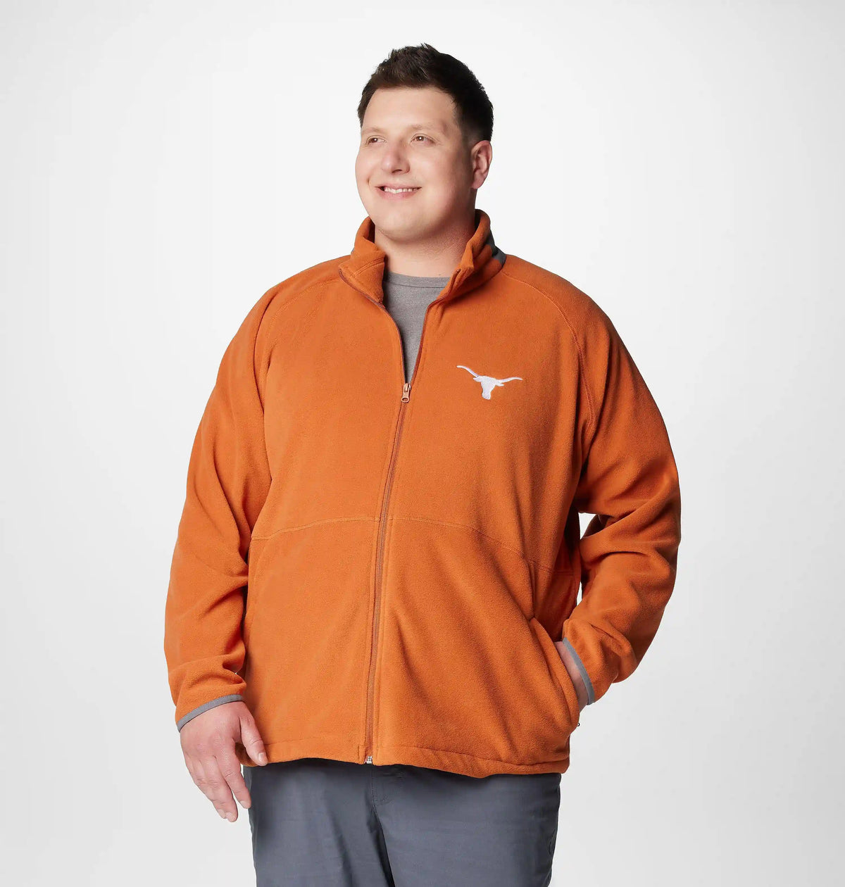 Men's Collegiate Flanker IV Fleece Jacket - Big - Texas