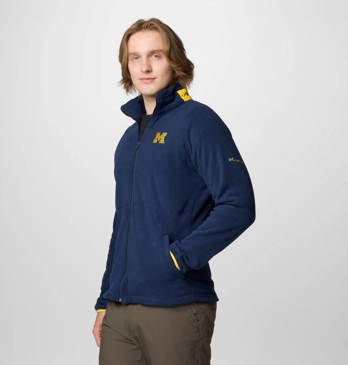 Men's Collegiate Flanker IV Fleece Jacket - Michigan - Tall