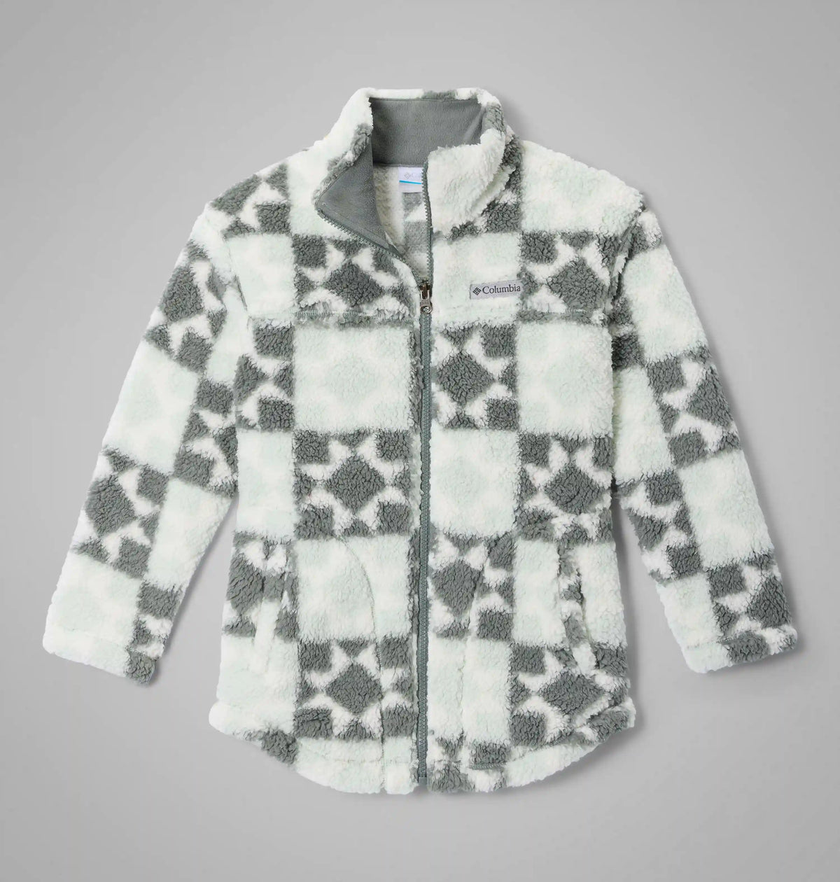 Girls' West Bend Printed Full Zip Fleece Jacket