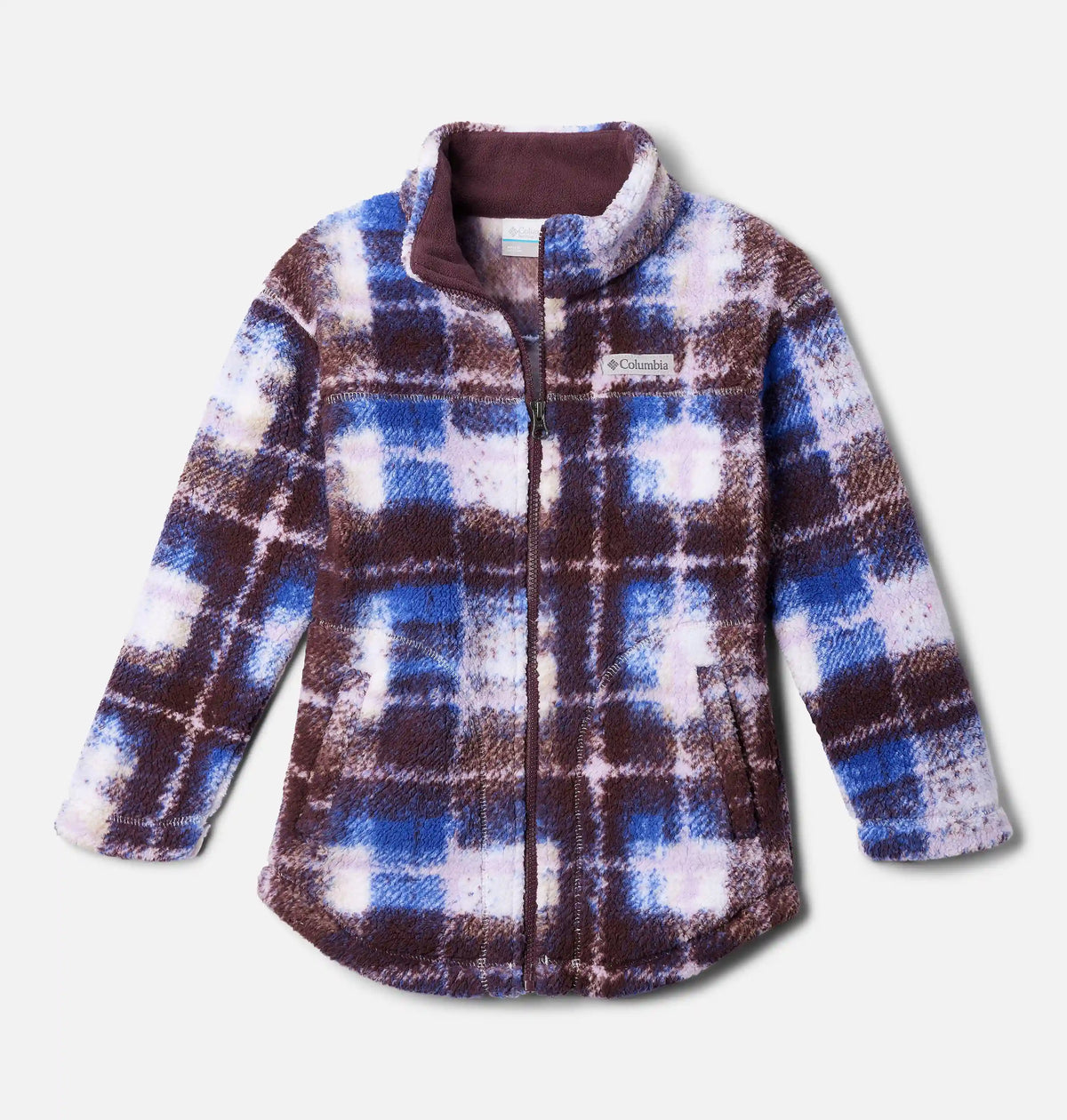 Girls' West Bend Printed Full Zip Fleece Jacket