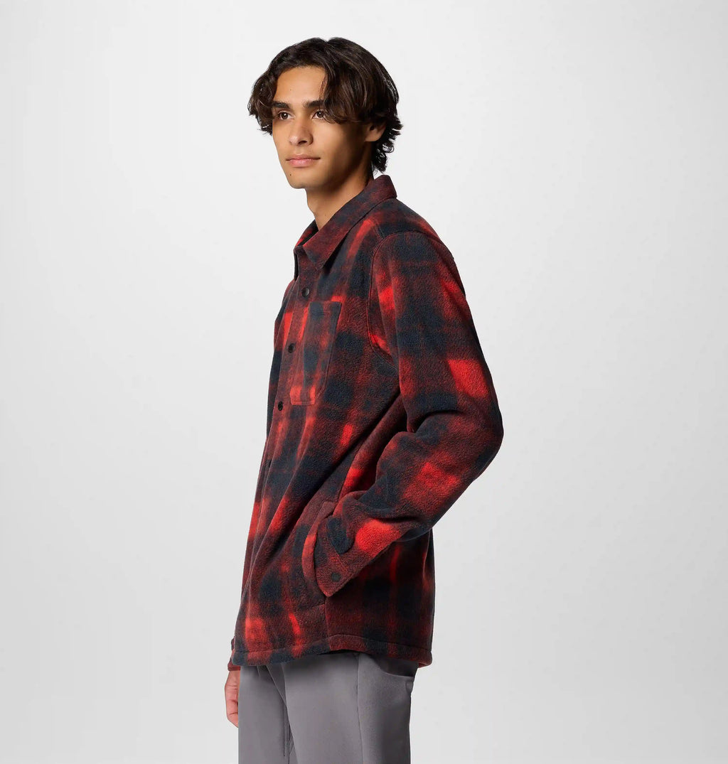 Men's Steens Mountain Printed Fleece Shirt Jacket II - Tall