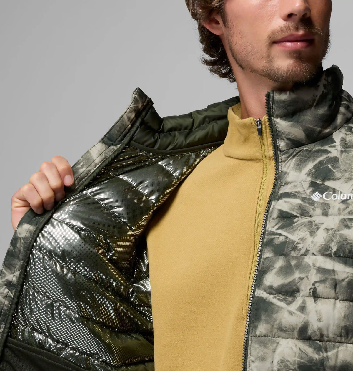 Men's Powder Lite II Printed Jacket