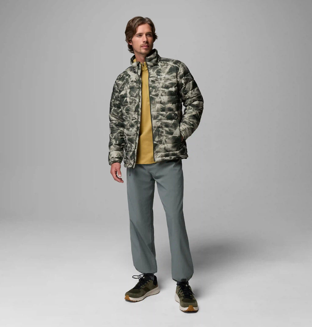 Men's Powder Lite II Printed Jacket