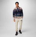 Men's Helvetia II Printed Half Snap Printed Fleece Pullover