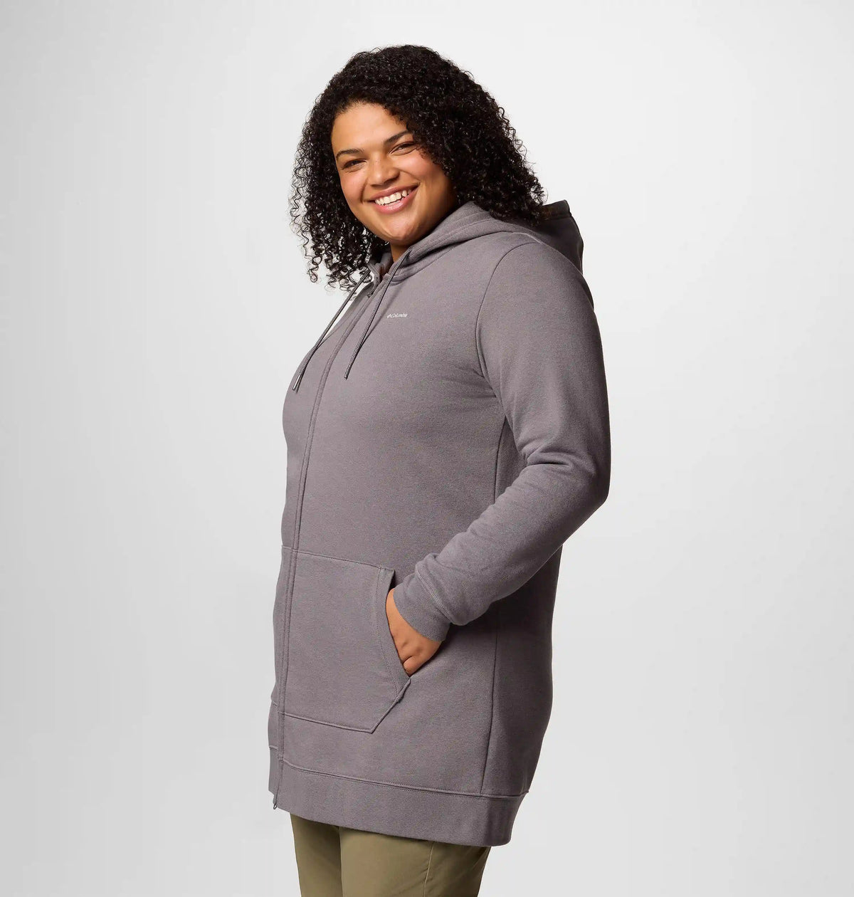 Women's Burr Trail Long Full Zip Hoodie - Plus Size