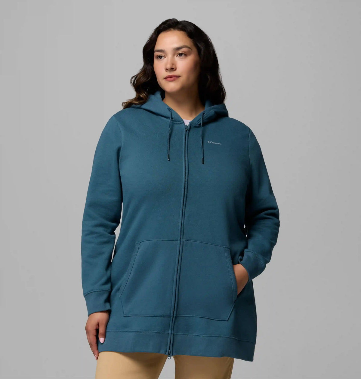 Women's Burr Trail Long Full Zip Hoodie - Plus Size