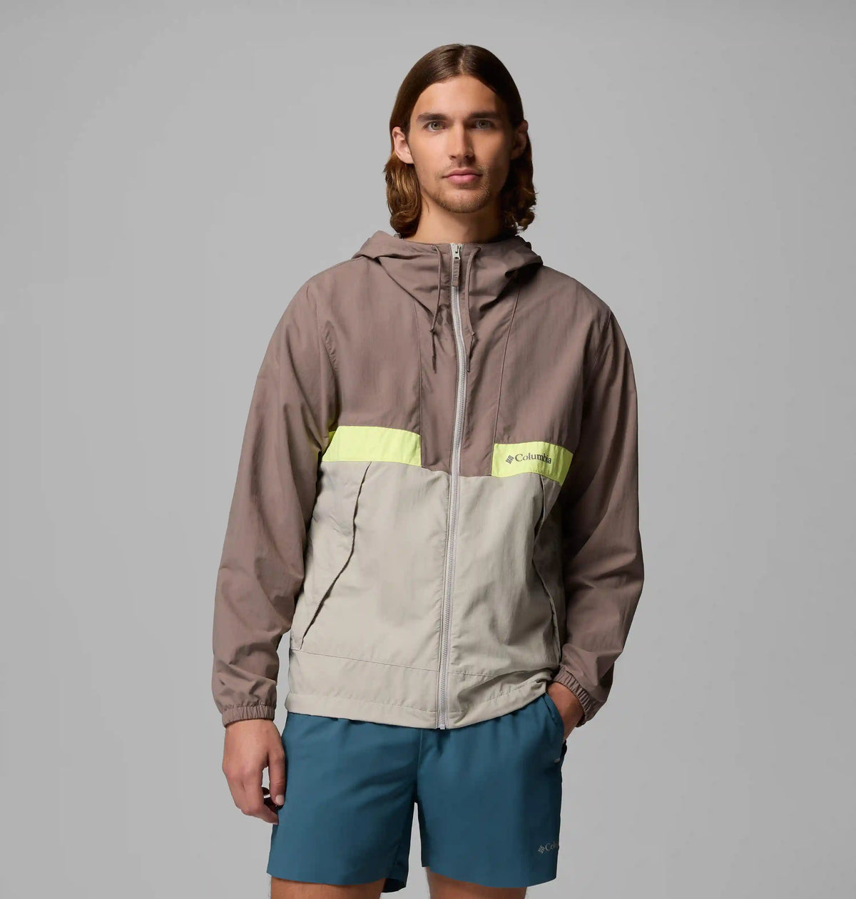 Men's Spire Valley Hooded Windbreaker