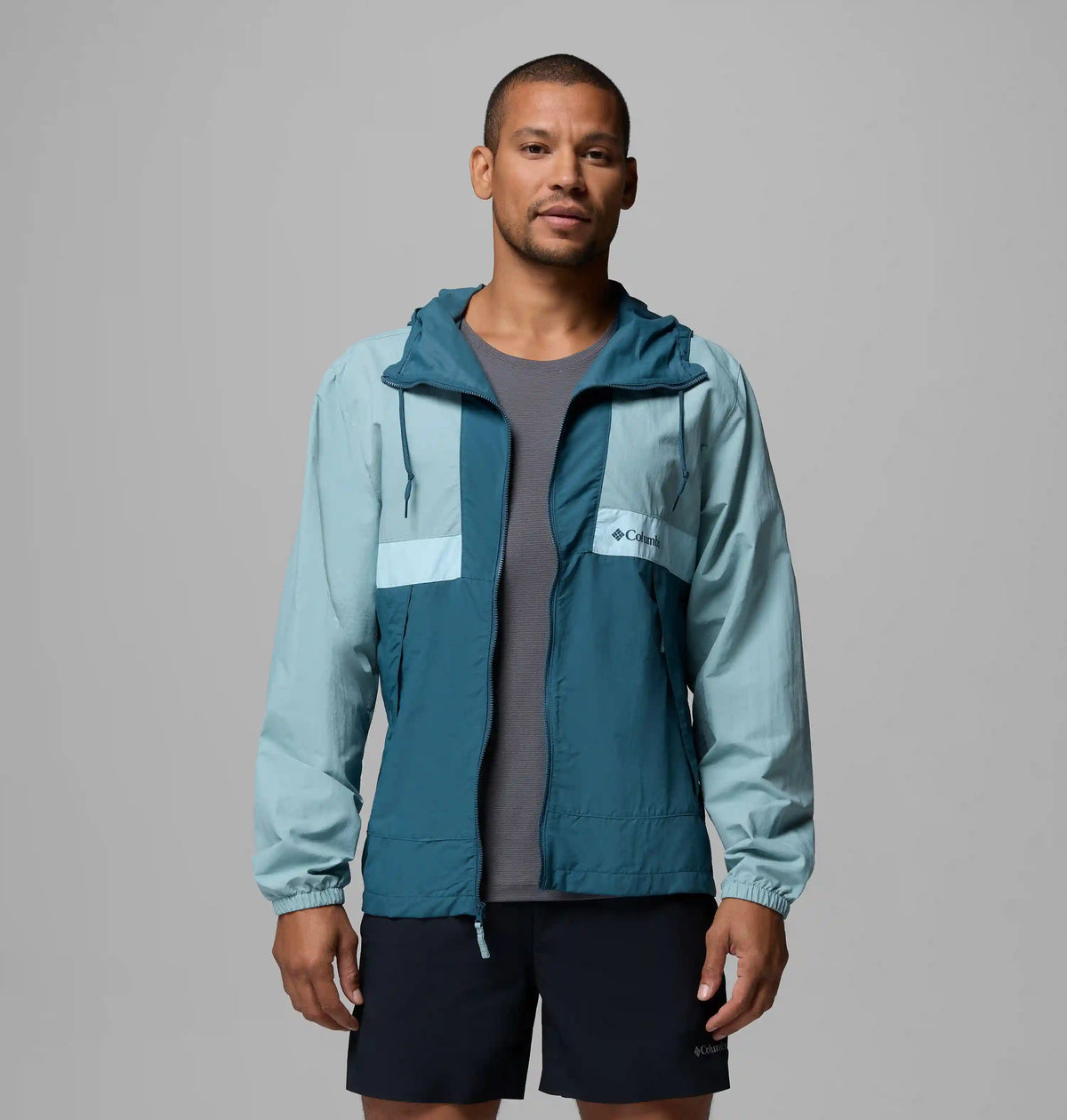 Men's Spire Valley Hooded Windbreaker
