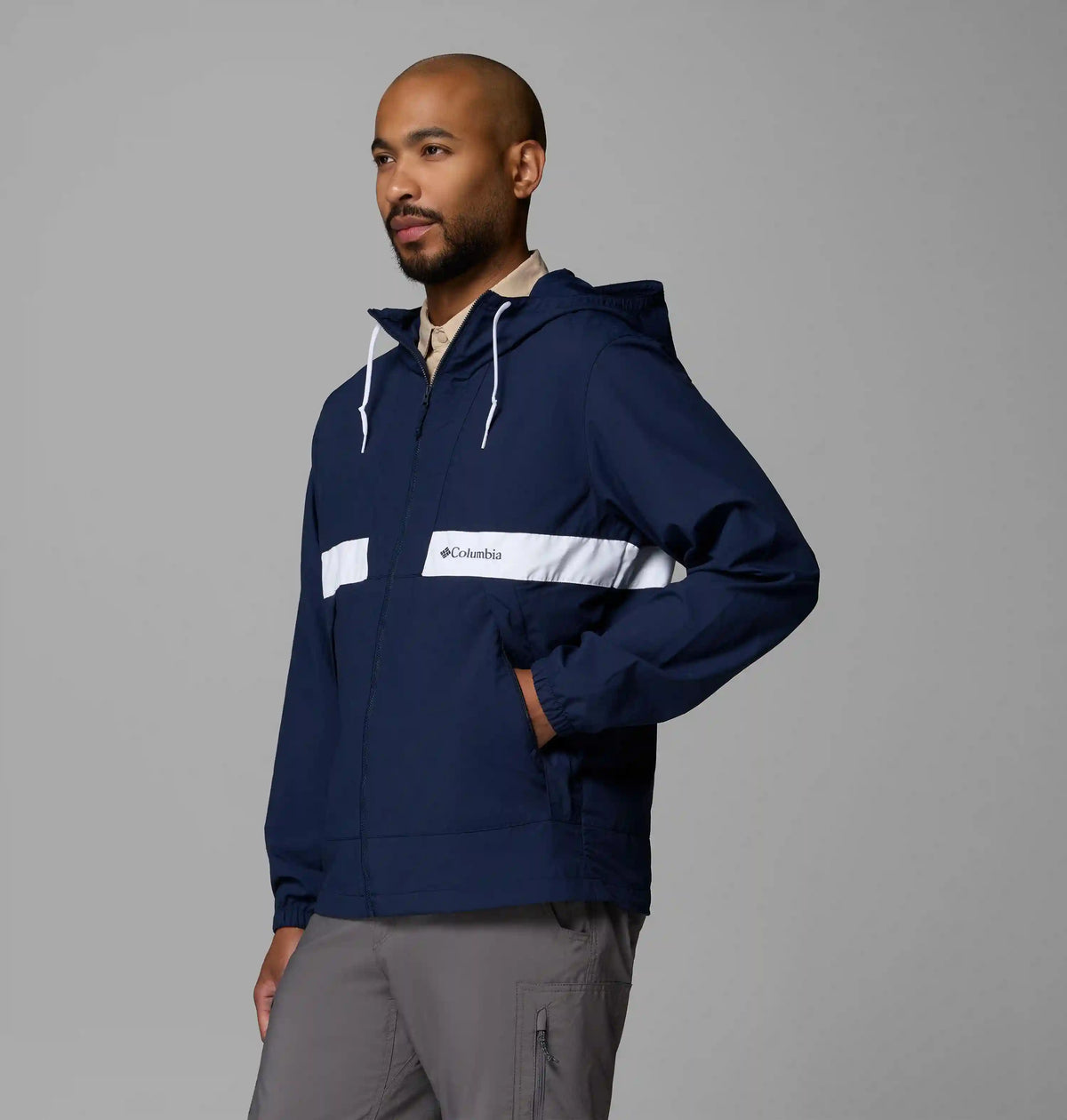 Men's Spire Valley Hooded Windbreaker