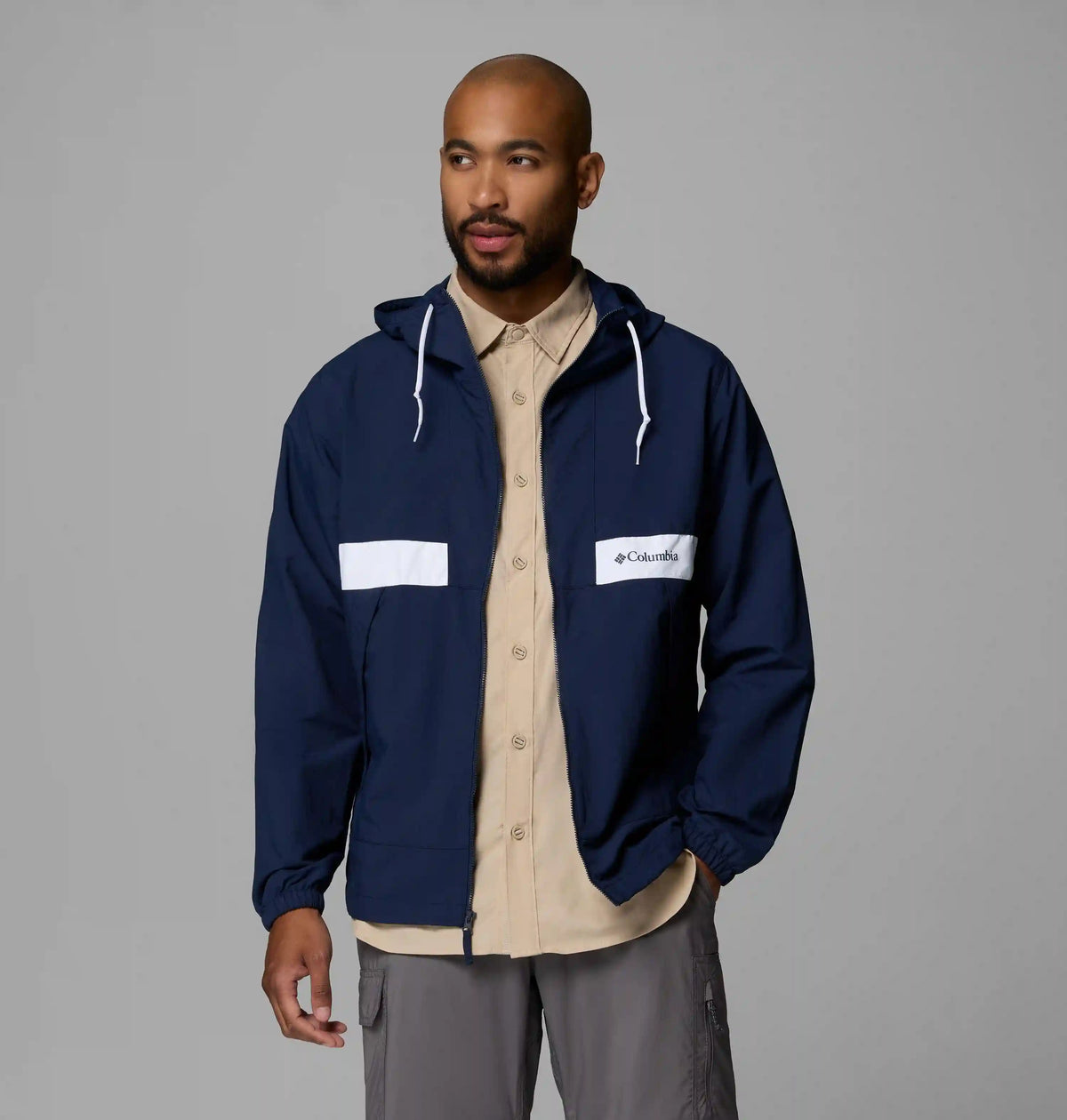 Men's Spire Valley Hooded Windbreaker