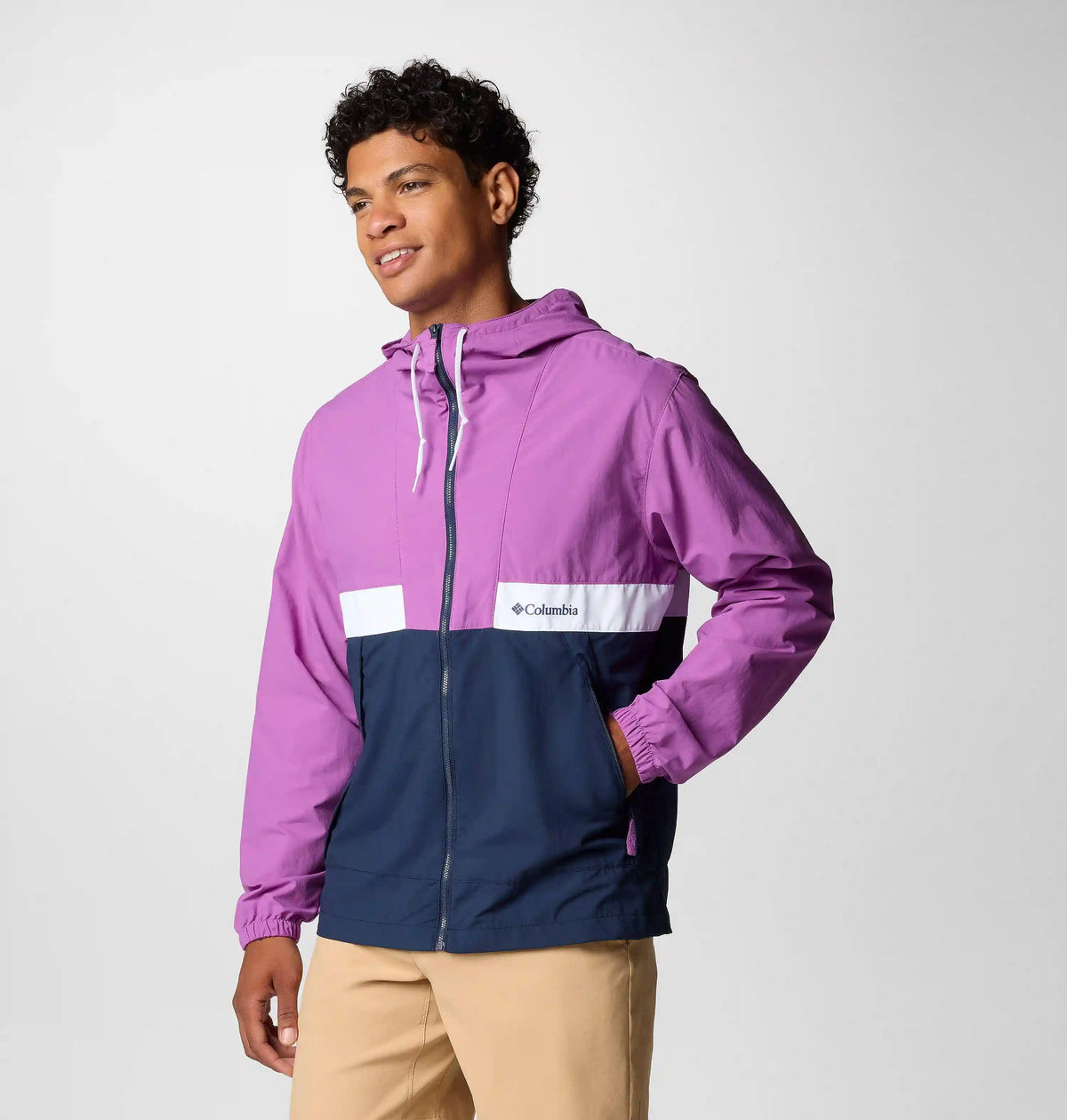 Men's Spire Valley Hooded Windbreaker