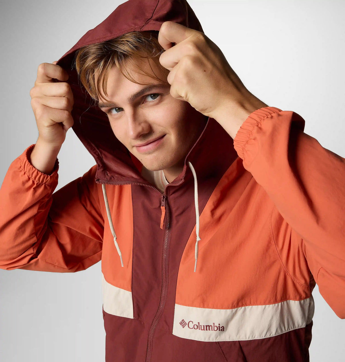 Men's Spire Valley Hooded Windbreaker