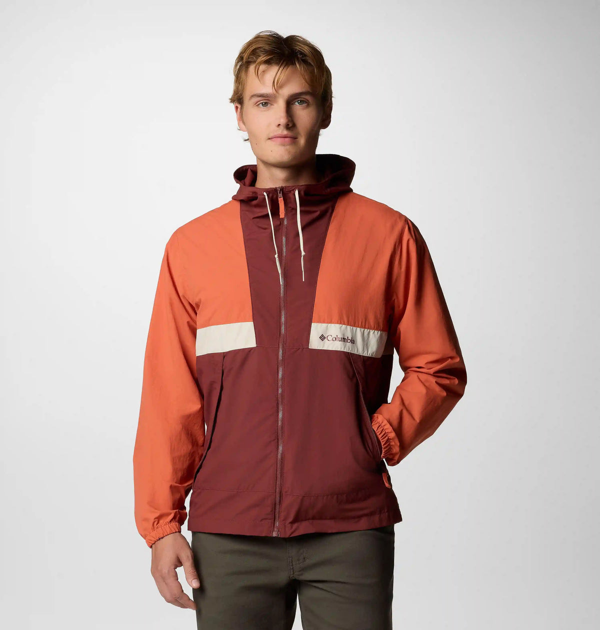 Men's Spire Valley Hooded Windbreaker