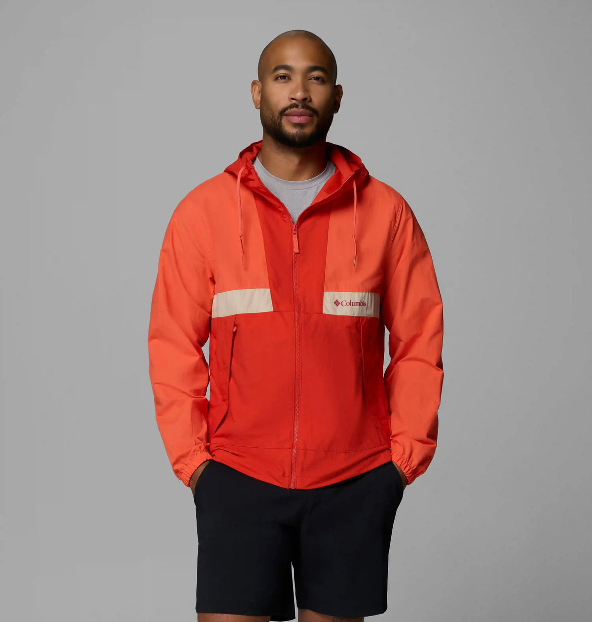 Men's Spire Valley Hooded Windbreaker