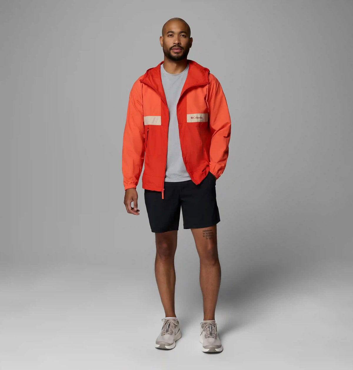 Men's Spire Valley Hooded Windbreaker