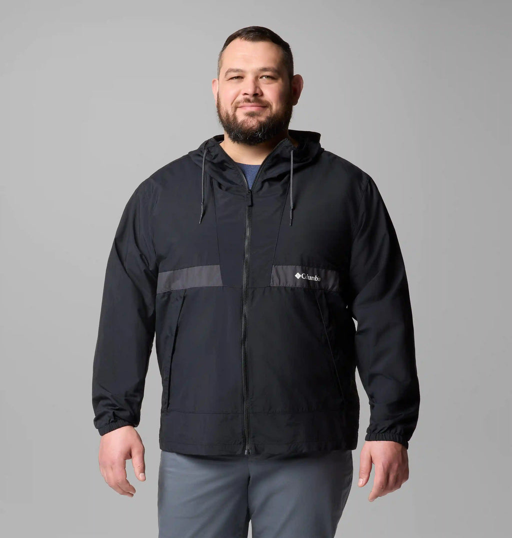 Men's Spire Valley Hooded Windbreaker - Big