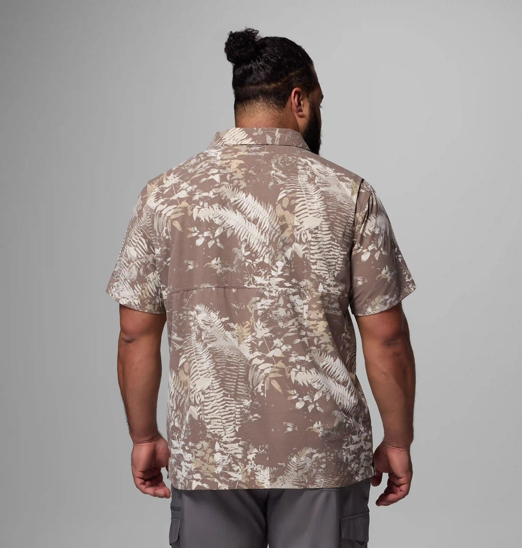 Men's Tech Trail Utility Printed Woven Short Sleeve Shirt - Big
