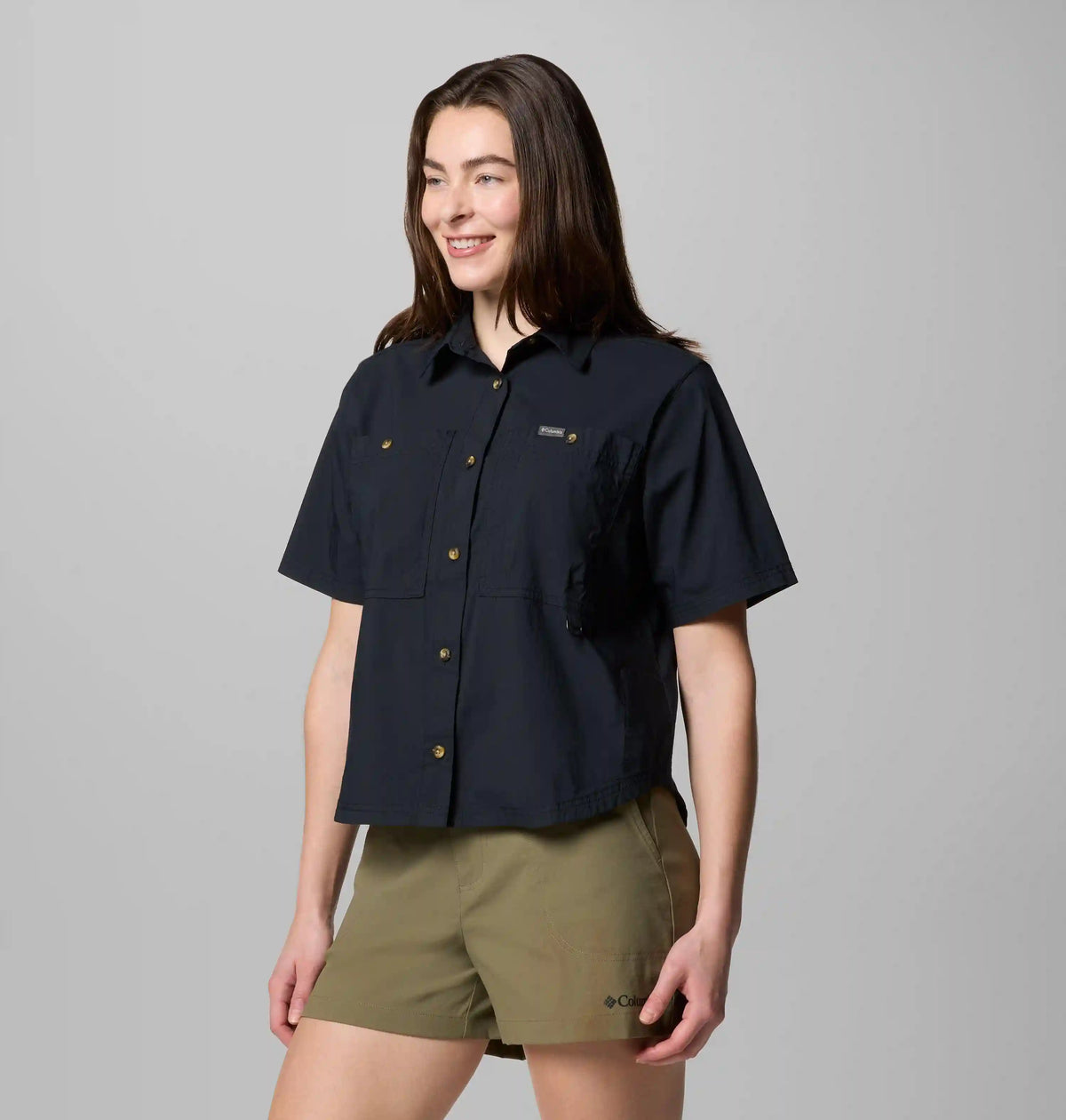 Women's Brea Falls Woven Short Sleeve Shirt