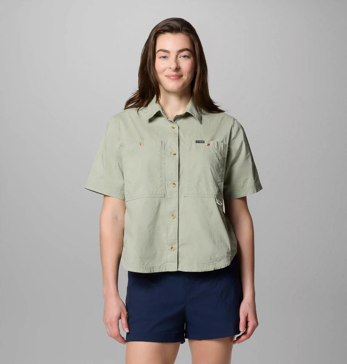 Women's Brea Falls Woven Short Sleeve Shirt