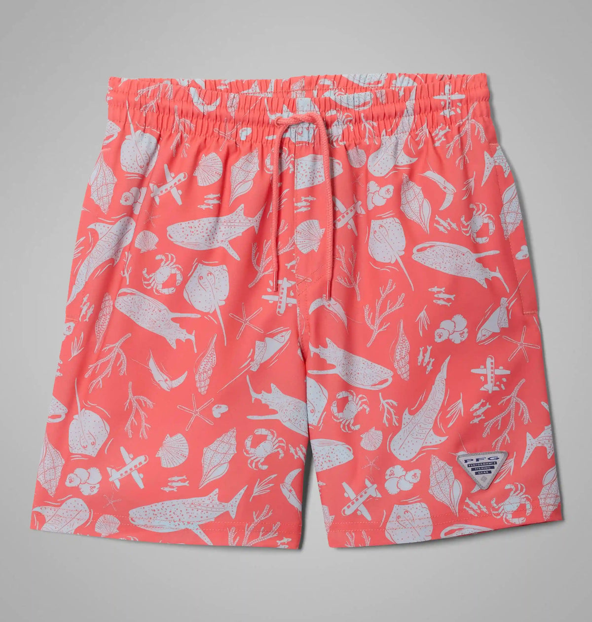 Boys' PFG Rambler Printed Water Shorts