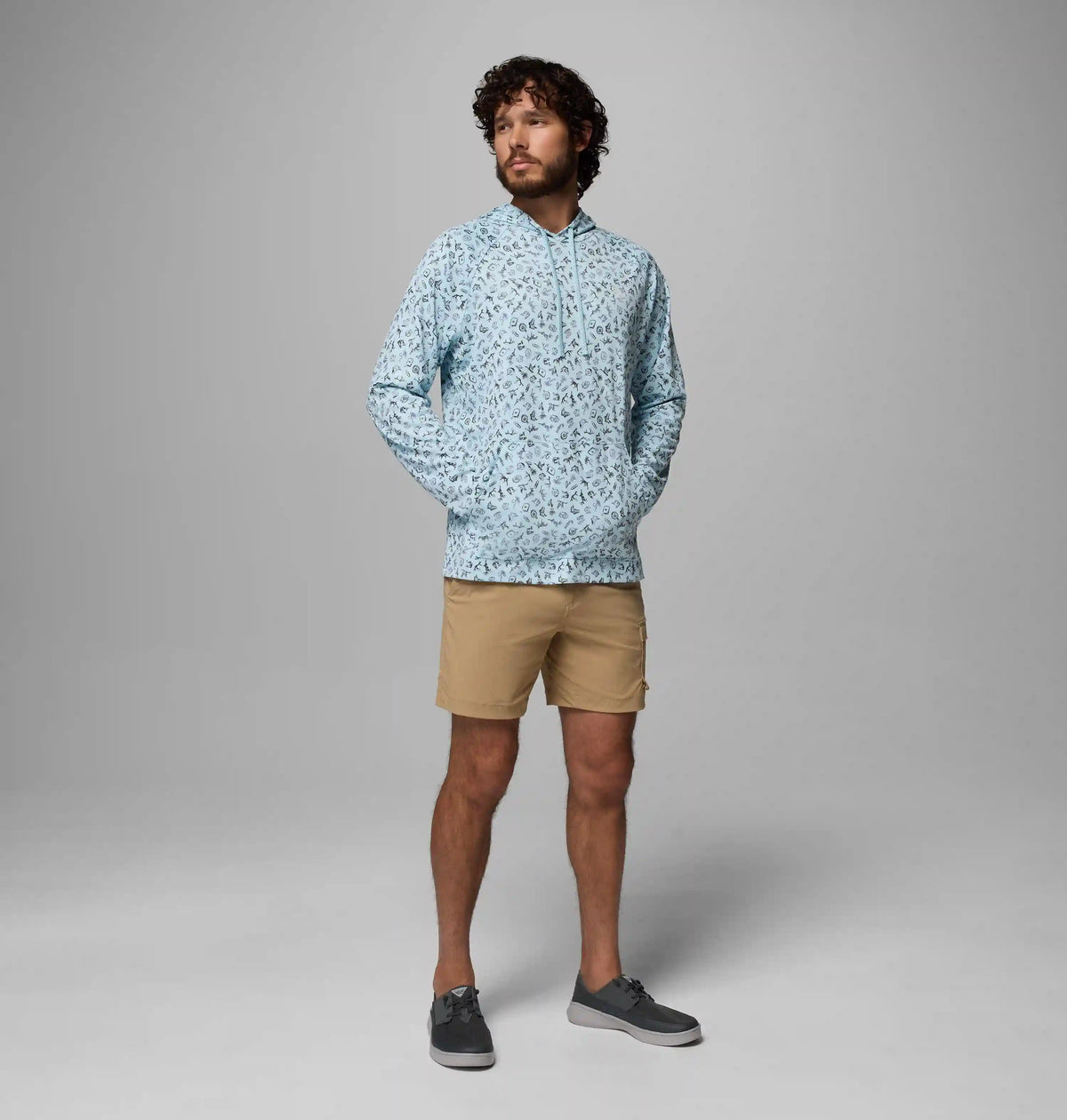 Men's PFG Wild Cast Camp Hoodie