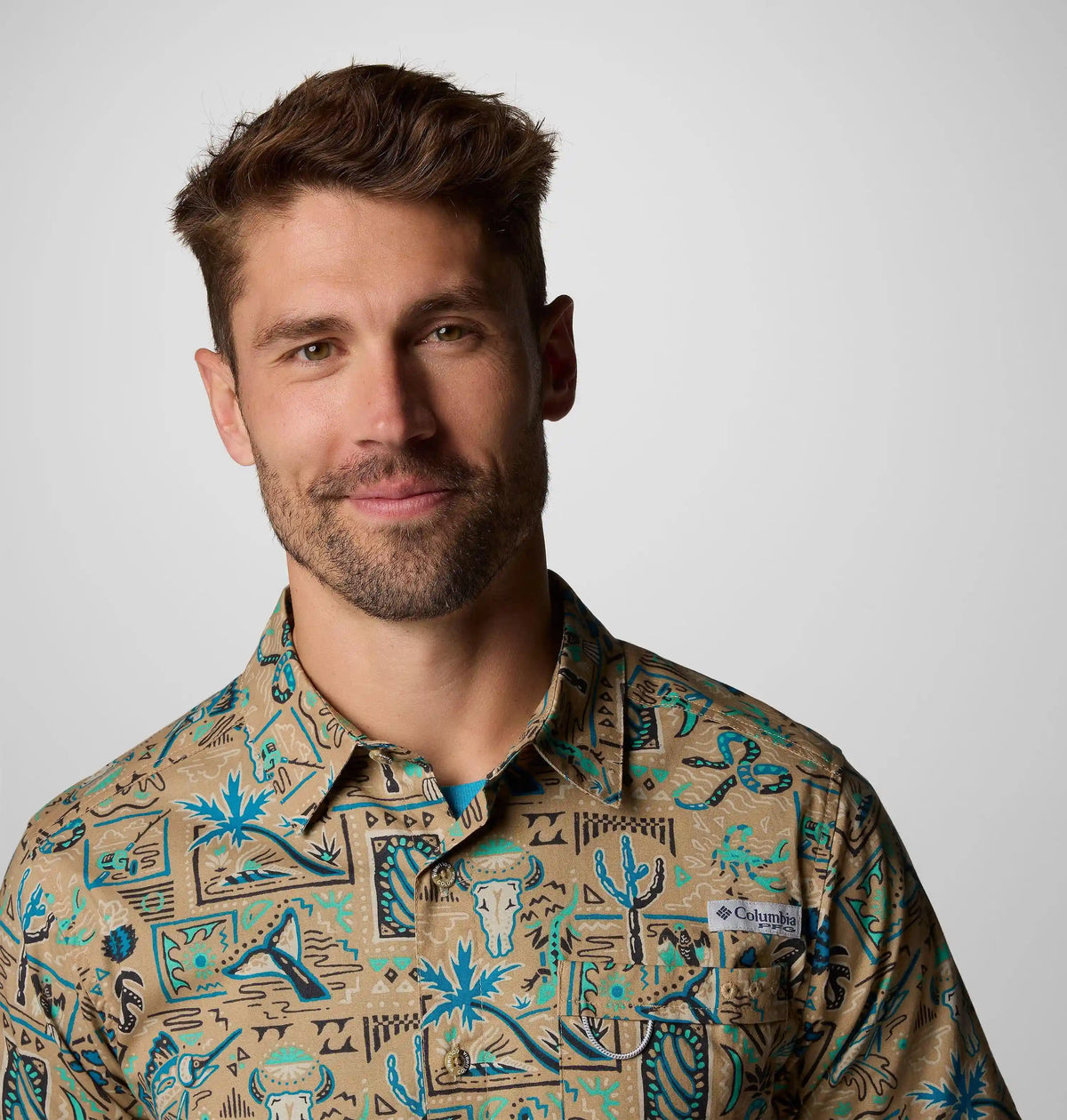 Men's PFG Wild Cast Camp Shirt