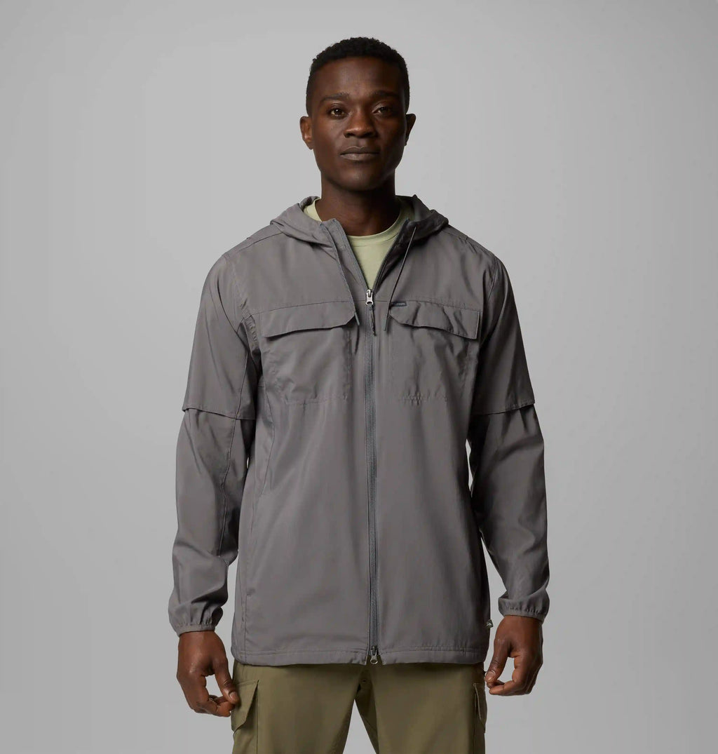 Men's Skien Valley Hooded Long Sleeve Shirt