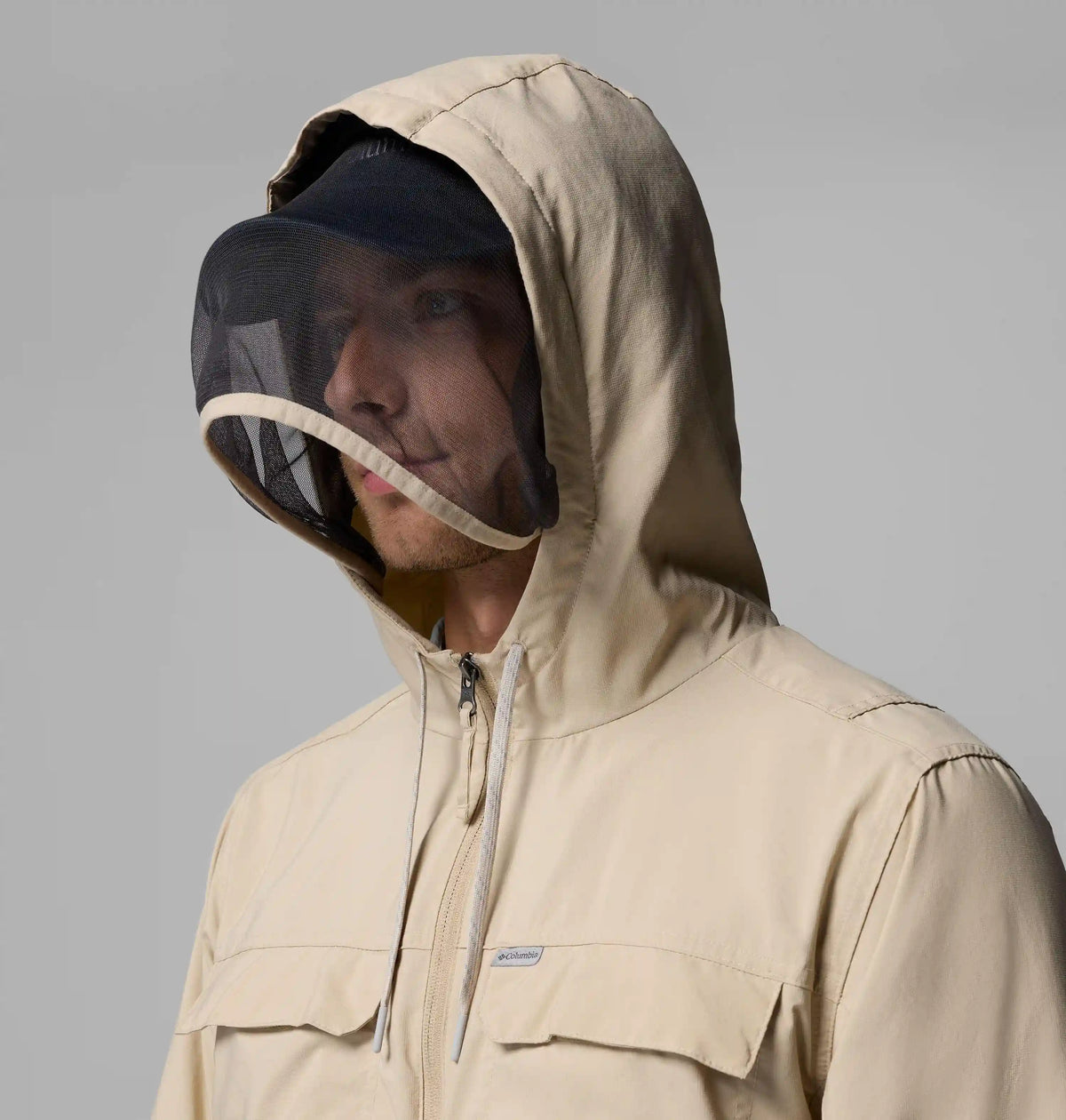 Men's Skien Valley Hooded Long Sleeve Shirt