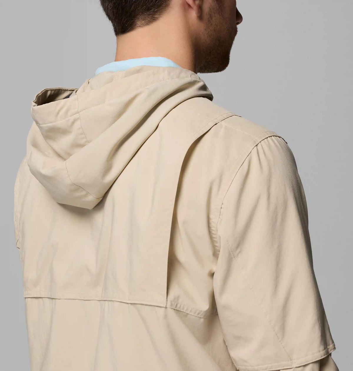 Men's Skien Valley Hooded Long Sleeve Shirt